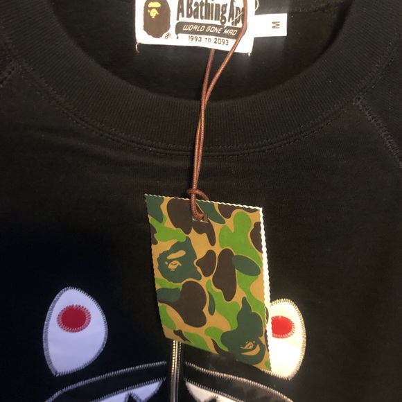 Bape appliqué crewneck (NEW) - Picture 3 of 4